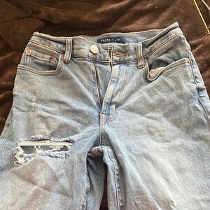 Aeropostale Light Blue Distressed Boyfriend Jeans